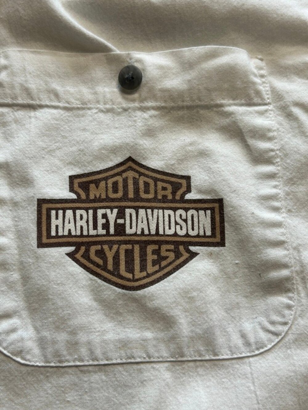 Y2k Vintage Harley-Davidson "The Enthusiast" Shirt Xl White Motorcycle Graphic View 6